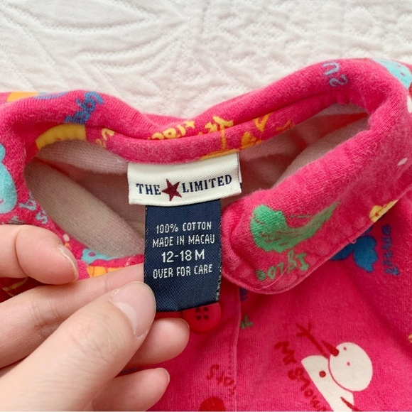 Vintage The Limited Girls' Jumpsuit with‎ Peter Pan Collar - Picture 5 of 5